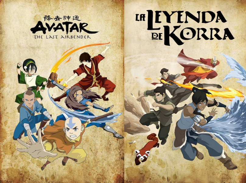 Carteles de las dos series