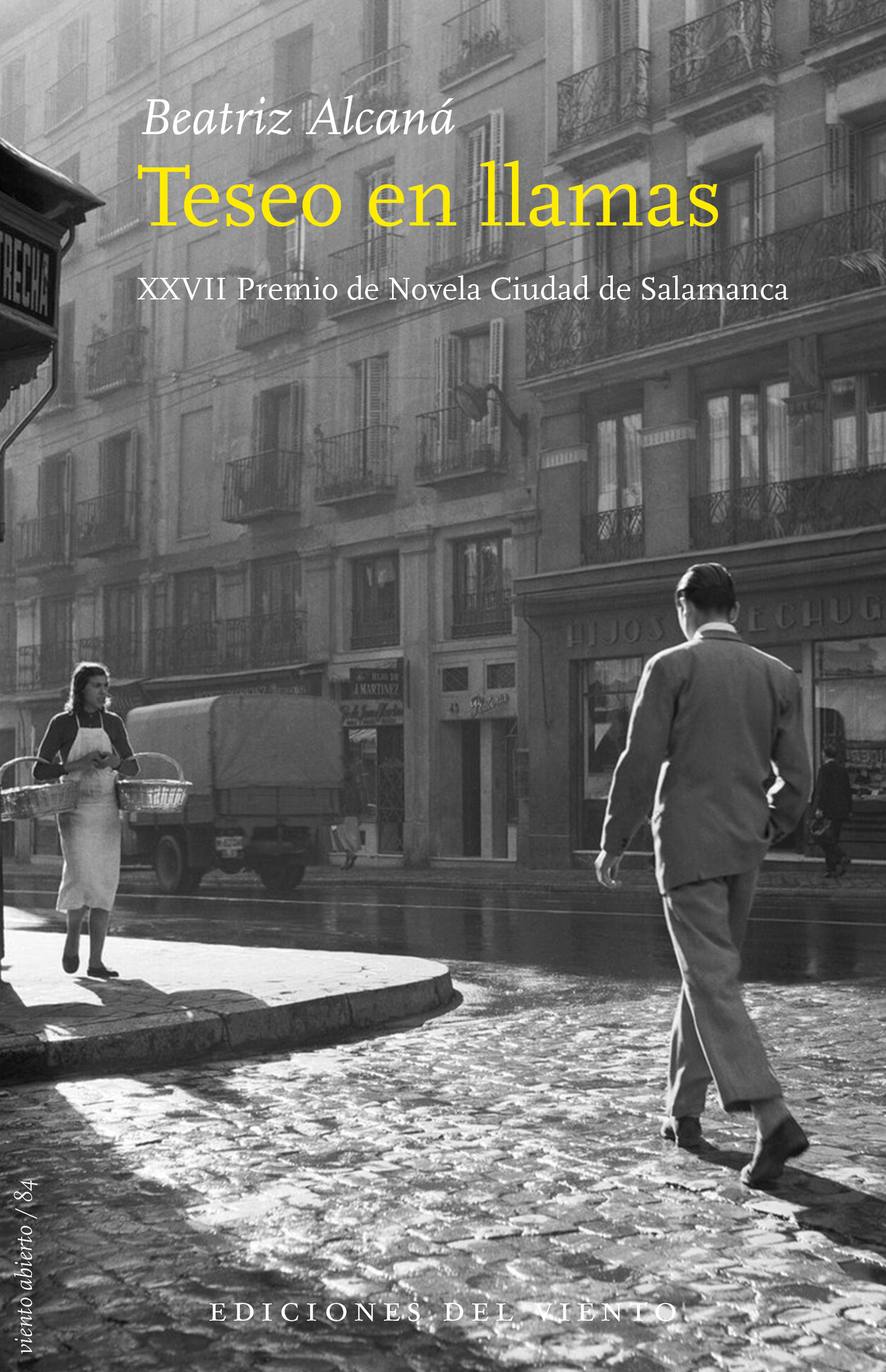 Cubierta de Teseo en llamas