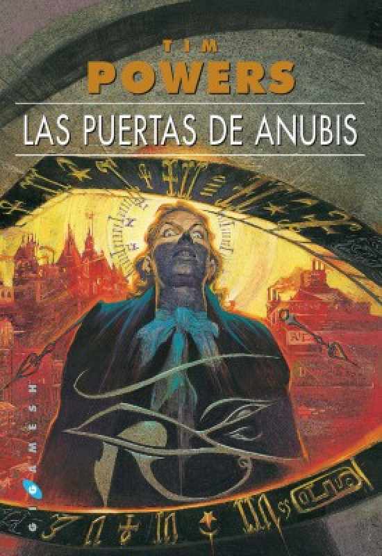 Cubierta de Las puertas de Anubus, de Tim Powers